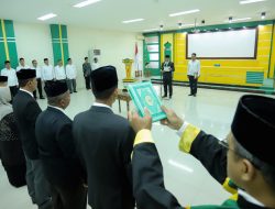 Lantik 9 Pejabat Baru, Ini Pesan Menohok Rektor UIN Ar-Raniry