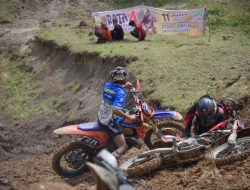 Ratusan Rider Masuk Finish Trail Adventure HUT Kota Jantho