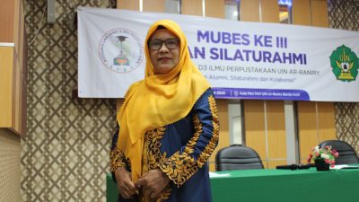 Nurjannah Terpilih Jadi Ketua Alumni Ilmu Perpustakaan Aceh