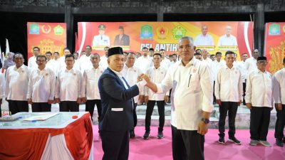 Abu Razak Lantik Pengurus KONI Aceh Jaya Periode 2023-2027