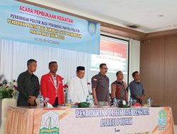 Pemkab Aceh Jaya Gelar Pendidikan bagi Parpol Bacaleg Perempuan