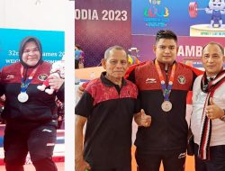 Dua Lifter Aceh Raih Medali Perak SEA Games Kamboja