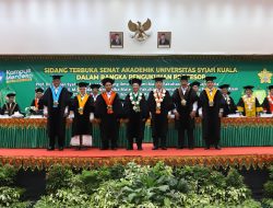 USK Kembali Kukuhkah Lima Profesor, Ini Sisi Keilmuannya