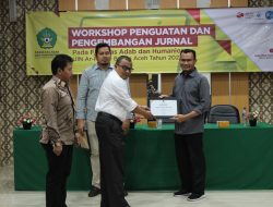 FAH UIN Gelar Workshop Penguatan dan Pengembangan Jurnal