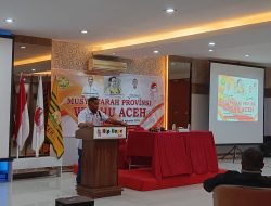 Kennedi Husen Terpilih Kembali Pimpin Wushu Aceh
