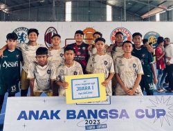 Darul Quran Aceh Juara Turnamen Futsal Anak Bangsa Cup