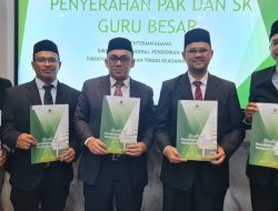 UIN Ar-Raniry Tambah Lima Guru Besar