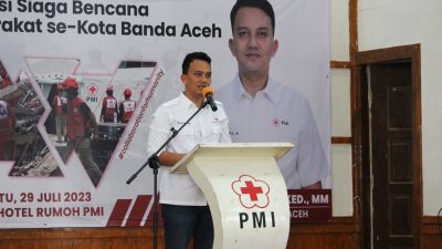 Ketua PMI Kota Banda Aceh Desak Israel dan Palestina Akhiri Peperangan