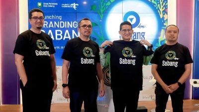 Menparekraf Sandiaga Uno Resmi Luncurkan Branding Pariwisata Sabang.