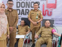 Dinas Pendidikan Dayah dan MPU Aceh Donor 95 Kantong Darah