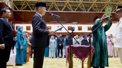 Begini Pesan Tegas Pj Gubernur Aceh Pada Pj Bupati Pidie Jaya