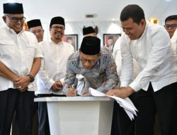 Eksekutif dan Legislatif Teken Pengesahan APBA 2024