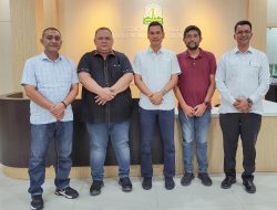 DPRK Aceh Jaya Bahas Persiapan PORA dengan Kadispora Aceh
