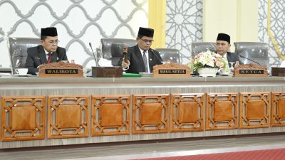 DPRK Gelar Paripurna Penyampaian Rekomendasi LKPJ Wali Kota Banda Aceh