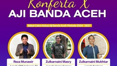 Tiga Kandidat Bakal Bersaing Rebut Ketua AJI Banda Aceh