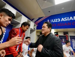 Erick Thohir Mengaku Bangga dengan Perjuangan Garuda Muda