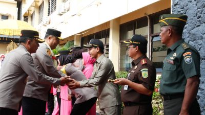 Ketua DPRK Sambut Kunker Kapolda Aceh di Mapolresta Banda Aceh