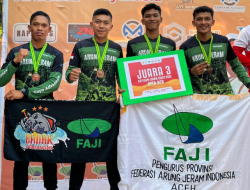Arung Jeram Aceh Raih Tiga Medali di Kejurnas FAJI di Sungai Ciliwung