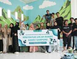 Mahasiswa Arsitektur Hiasi TK Tunas Bangsa dengan Mural Kreatif