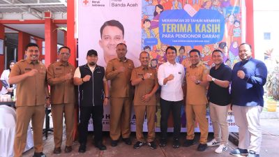 PMI Kota Banda Aceh Beri Apresiasi Kepada Para Pendonor