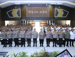 Kaops NCS Polri Beri Arahan di Polda Aceh Jelang Pilkada Serentak