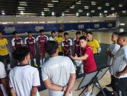 Mantan Pemain Timnas Indonesia Semangati Tim Futsal Aceh