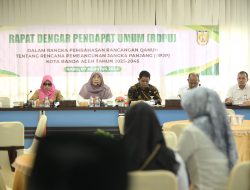 Banleg Gelar RDPU Raqan RPJP Banda Aceh Tahun 2025-2045