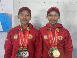 Duo Ravi dari Papua Borong Medali di Cabor Panjat Tebing PON XXI