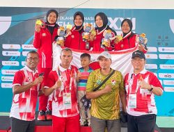 Petanque Sumbang Medali Emas dari Nomor Beregu Putri