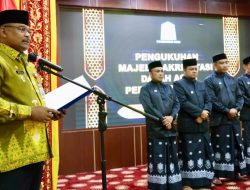 Penjabat Gubernur Kukuhkan Majelis Akreditasi Dayah Aceh