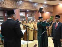 Khudri Disumpah Jadi Sekwan, Begini Pesan Mendalam Penjabat Gubernur