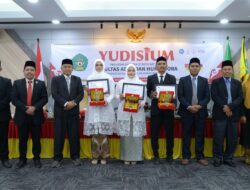 79 Lulusan FAH UIN Ar-Raniry Yudisium, 5 Mahasiswa Raih Cum Laude