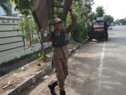 Membandel, Satpol PP WH Kota Banda Aceh Tertibkan PKL