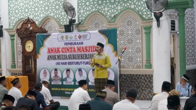 Farid Nyak Umar Dukung Penuh Kegiatan “Anak Cinta Masjid”