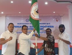 Teuku Feriansyah Terpilih Sebagai Ketua Umum PBI Aceh