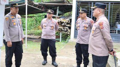 Kapolres Sabang Tinjau Lokasi Pemungutan Suara Ulang (PSU)