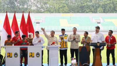 Prabowo Resmikan 17 Stadion Usai Renovasi, Tak Termasuk Aceh