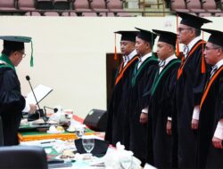 Kukuhkan Lima Guru Besar, Kini USK Punya 211 Profesor