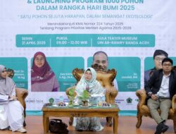 UIN Ar-Raniry Gelar Workshop Ekoteologi dan Launching Program 1.000 Pohon