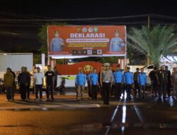 Kapolres Lhokseumawe Pimpin Deklarasi Tolak Geng Motor dan Balap Liar