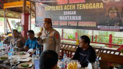 Silaturahmi Hangat Kapolres Agara dan Wartawan di Hari Pers Dunia