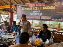 Silaturahmi Hangat Kapolres Agara dan Wartawan di Hari Pers Dunia