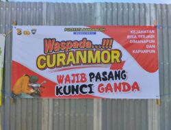 Polresta Ingatkan Warga: Waspada Curanmor, Pasang Kunci Ganda!