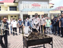 Kapolda Aceh Pimpin Pemusnahan 773 Kg Narkotika: Kokain, Sabu, dan Ganja