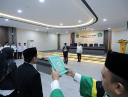 Rektor Lantik Pejabat Baru, Empat Kaprodi Resmi Bertugas
