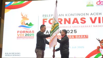 Aceh Lepas Kontingen FORNAS dengan Semangat Budaya dan Sportivitas