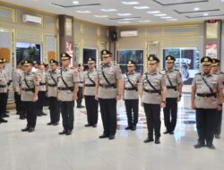 Kapolda Aceh Pimpin Sertijab Empat Pejabat Utama dan Dua Kapolres