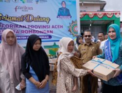 Forikan Aceh Salurkan 8,1 Ton Ikan Segar Untuk Cegah Stunting