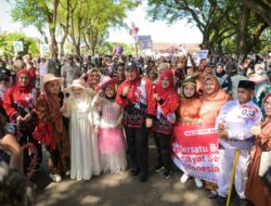 Pawai Budaya HUT ke-80 RI, Ribuan Peserta Semarakkan Jalanan Kota