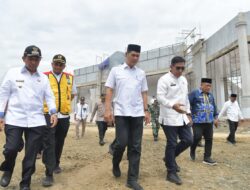 Sekda Aceh Tinjau Gedung Utama MTQ Provinsi di Pidie Jaya